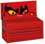 Teng Tools 26" Tool Chest 4 Drawer Classic Red TC804EV