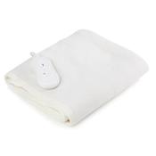 Warmnite King Fitted Electric Blanket, 70w x2, White | WN49004