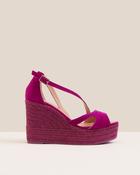Ama Wedge Espadrilles purple image