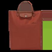 Le Pliage Green Document Bag - Chestnut