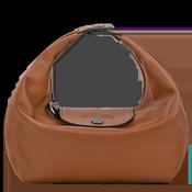 Longchamp Le Pliage Xtra XS Handbag- Cognac - Leather image