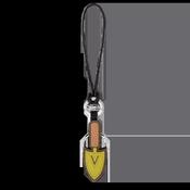 LONGCHAMP Longcharm Keyring Kiwi Green - Leather image