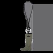 LONGCHAMP Longcharm Keyring Khaki - Leather
