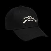 Longchamp Solid cap Black - Cotton blend image
