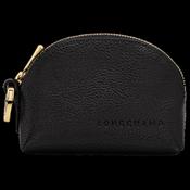 Longchamp Le Foulonné Coin purse Black - Leather