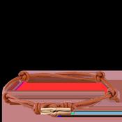 Longchamp Le Roseau Ladies' belt Bark - Leather image