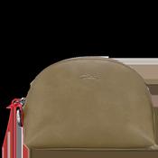 Longchamp Pocket Pouch Olive - Leather