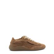 Vic Matie Ondina – Siena brown plush lace-up shoe image