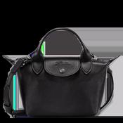 Le Pliage Xtra XS Handbag Black - Leather image