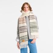 Longchamp Twist Hivernal Scarf Mocha - Blended alpaca image