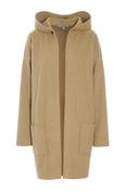 Henriette CARDIGAN  with hood - Camel