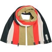 Henriette MULTICOLOUR Scarf Soft black, kit, tomato &amp;amp; olive image