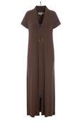 Henriette Jersey Maxi Dress  - Brown image