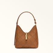 Furla Goccia Shoulder Bag  Brandy