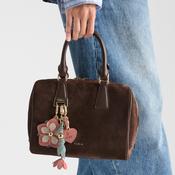 Furla Olivia BOSTON - SUEDE Brown