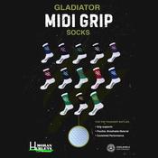 Gladiator Midi Grip Socks (Various colours)