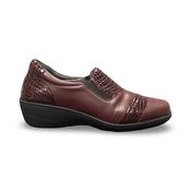 Softmode Emily Ladies Slip On Wedge Shoe image