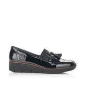 Rieker Ladies Low Wedge Slip On Shoe 53751-00 image