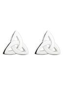 Sterling Silver Trinity Knot Stud Earrings image
