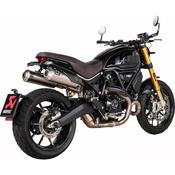 Akrapovic Slip-on Muffler - Ducati Scrambler 1100 S-D11SO13-HBFGT