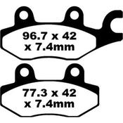 EBC Brake Pads Carbon - FA165TT