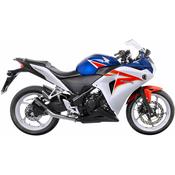 LeoVince Slip-On Muffler LV10 Black Honda CBR250 S/S