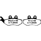 EBC Brake Pads Organic - SFA194