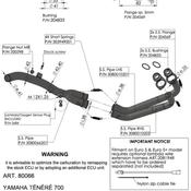 LeoVince Headers YAMAHA TENERE 700 80066