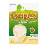 COMPLAN FLAVOURED VANILLA 4 X 55G