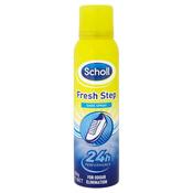 Scholl Fresh Step 24h Odour Control Shoe Spray Dual-Active Formula 150ml image