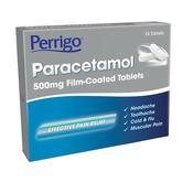PERRIGO PARACETAMOL 500MG TABLET 24 image