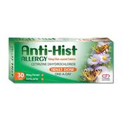 Anti-Hist Allergy Cetirizine 10mg Tablets 30 Pack image