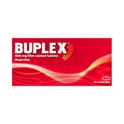 Buplex Ibuprofen 400mg Film Coated Tablets 24pk image