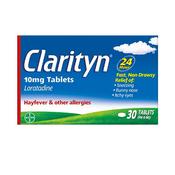 Clarityn Hayfever Non Drowsy Tablets - 30S image