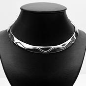Silver Torque Collar image