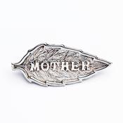 Antique Silver "Mother"  Brooch image