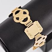 Antique 9 Carat Gold Celtic Bracelet image