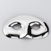 Silver Mask Brooch image