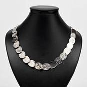 Silver Disc Collar