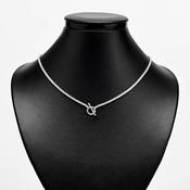 Silver Cz Necklace