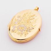 9 ct Rose Gold Oval Locket