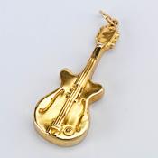 9 carat Gold Guitar Pendant