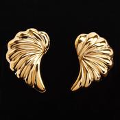 9 Carat Gold Statement Earring