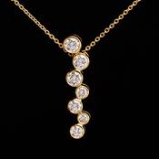 Diamond Drop Pendant