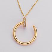 18 Carat Gold &amp;amp; Diamond Pendant image