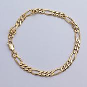 9 Carat Figaro Link Bracelet image
