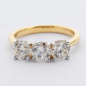 Diamond 3 Stone Ring image