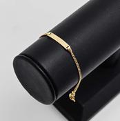 Gold I.D. Bracelet image
