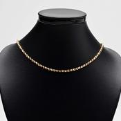 Antique Rose Gold Tulip Link Chain image