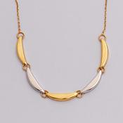 Two-Tone 9 Carat Necklace image
